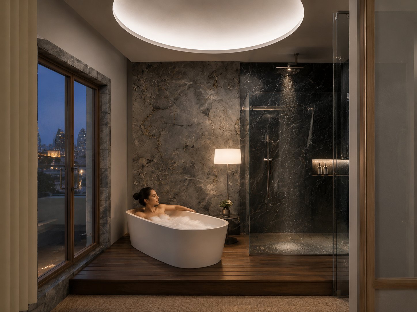 Apartment in Baku — Ensuite bathroom