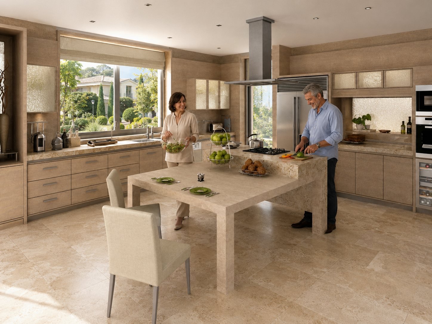 Bodrum Coastal Villa — Kitchen