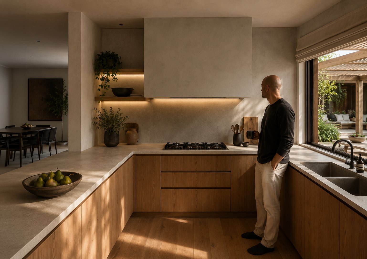 Concrete & Light — Kitchen