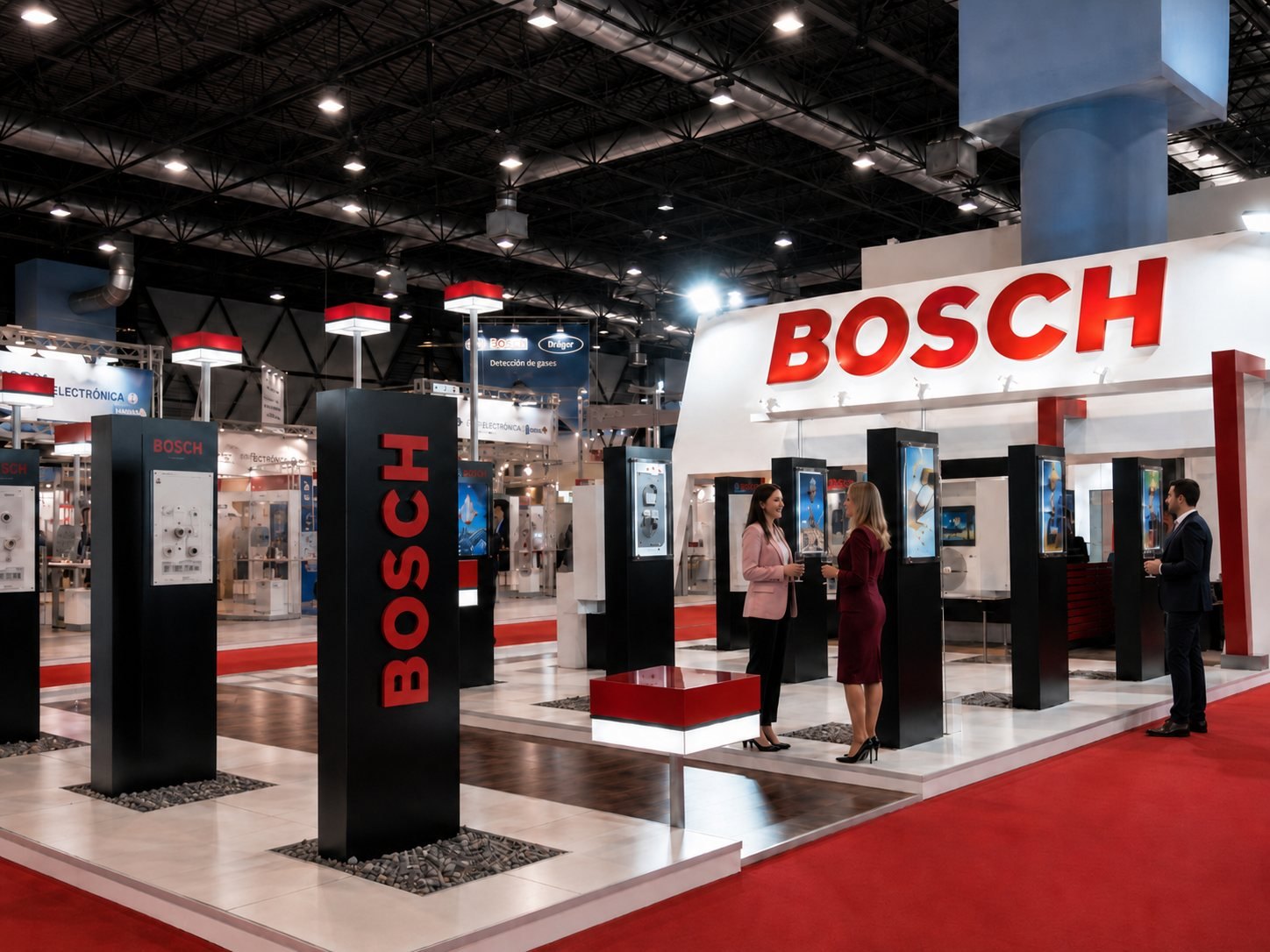 Exhibition stand — Bosch Home Appliances — Istanbul, 2004