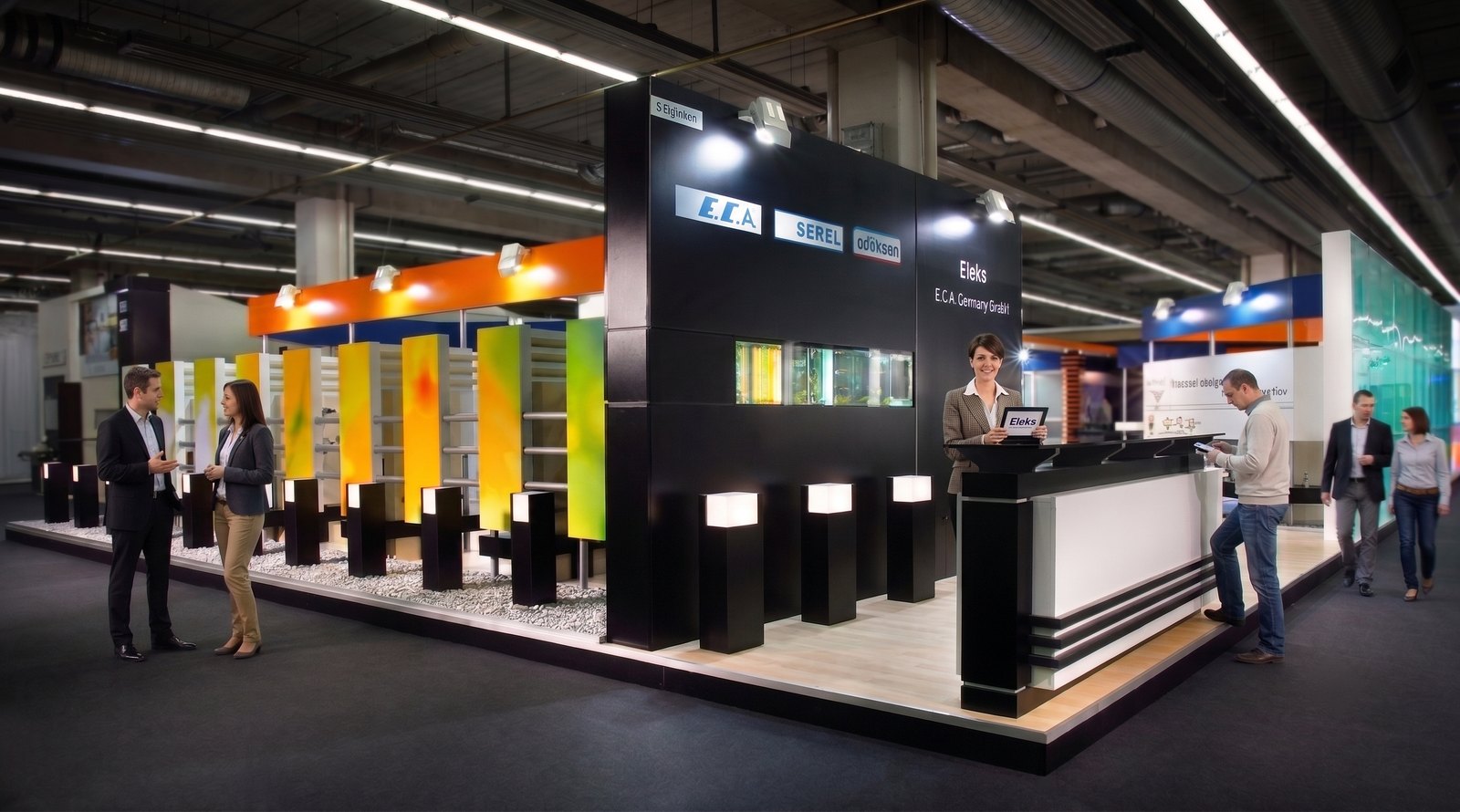 Exhibition stand — ECA Sanitaryware — Frankfurt, 2005