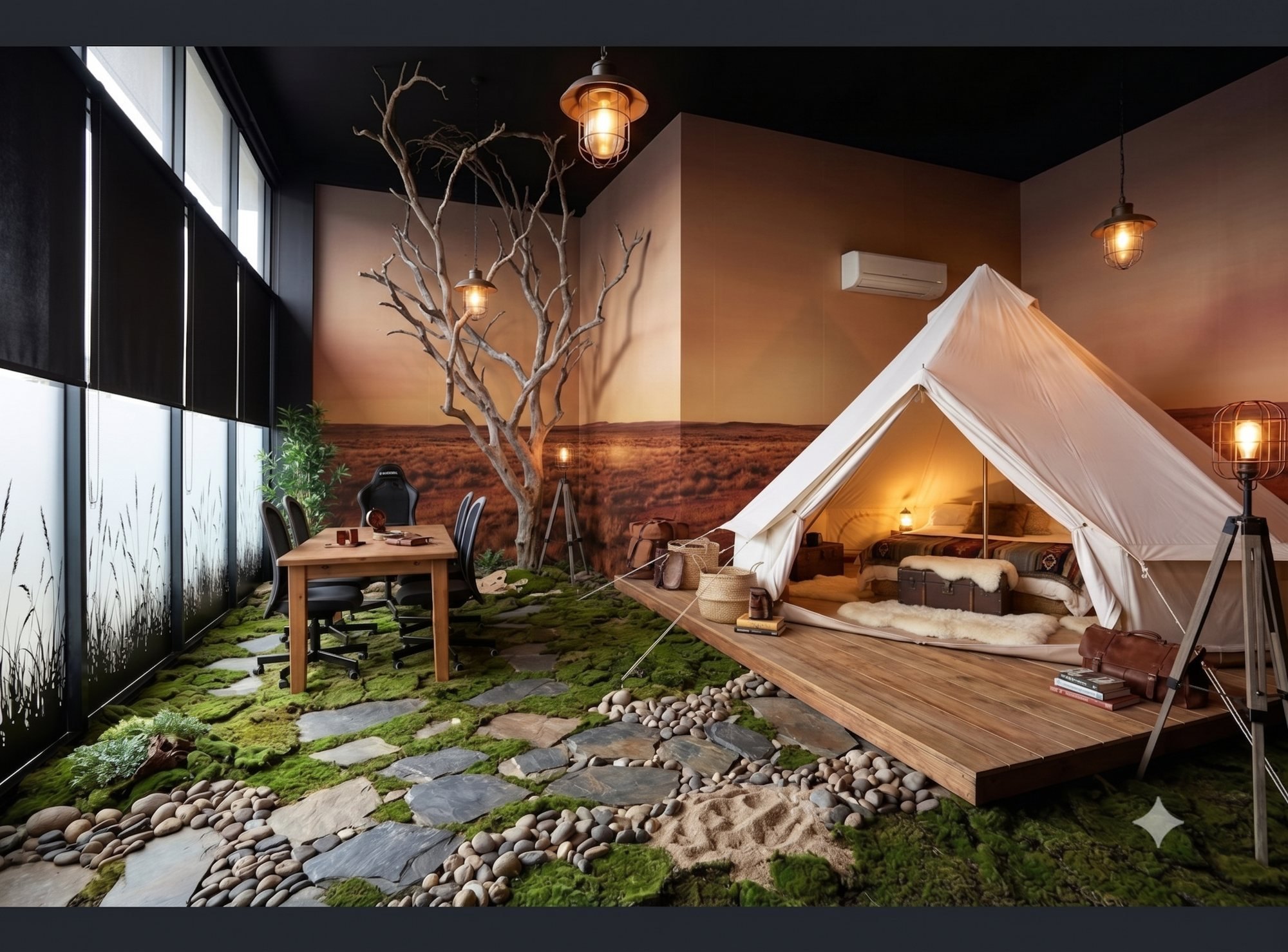 Short-Stay Apartment — Two Concepts